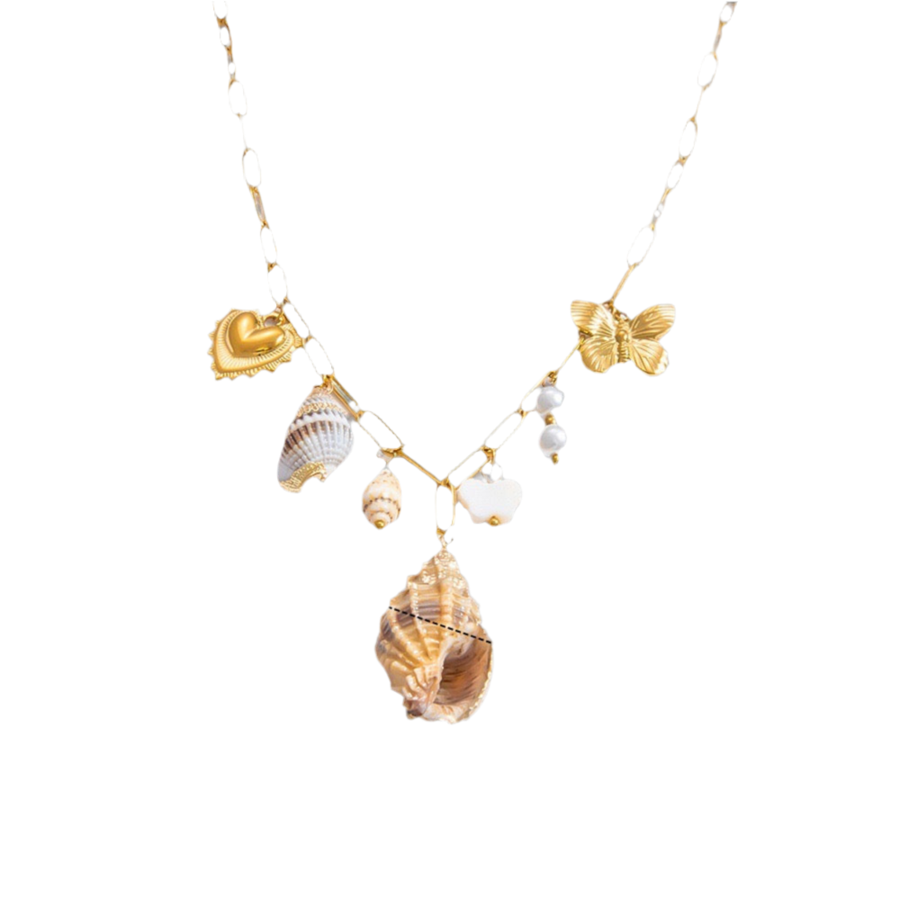 Bondi Helenah statement charm necklace