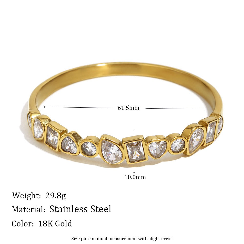 Rocky star bangle