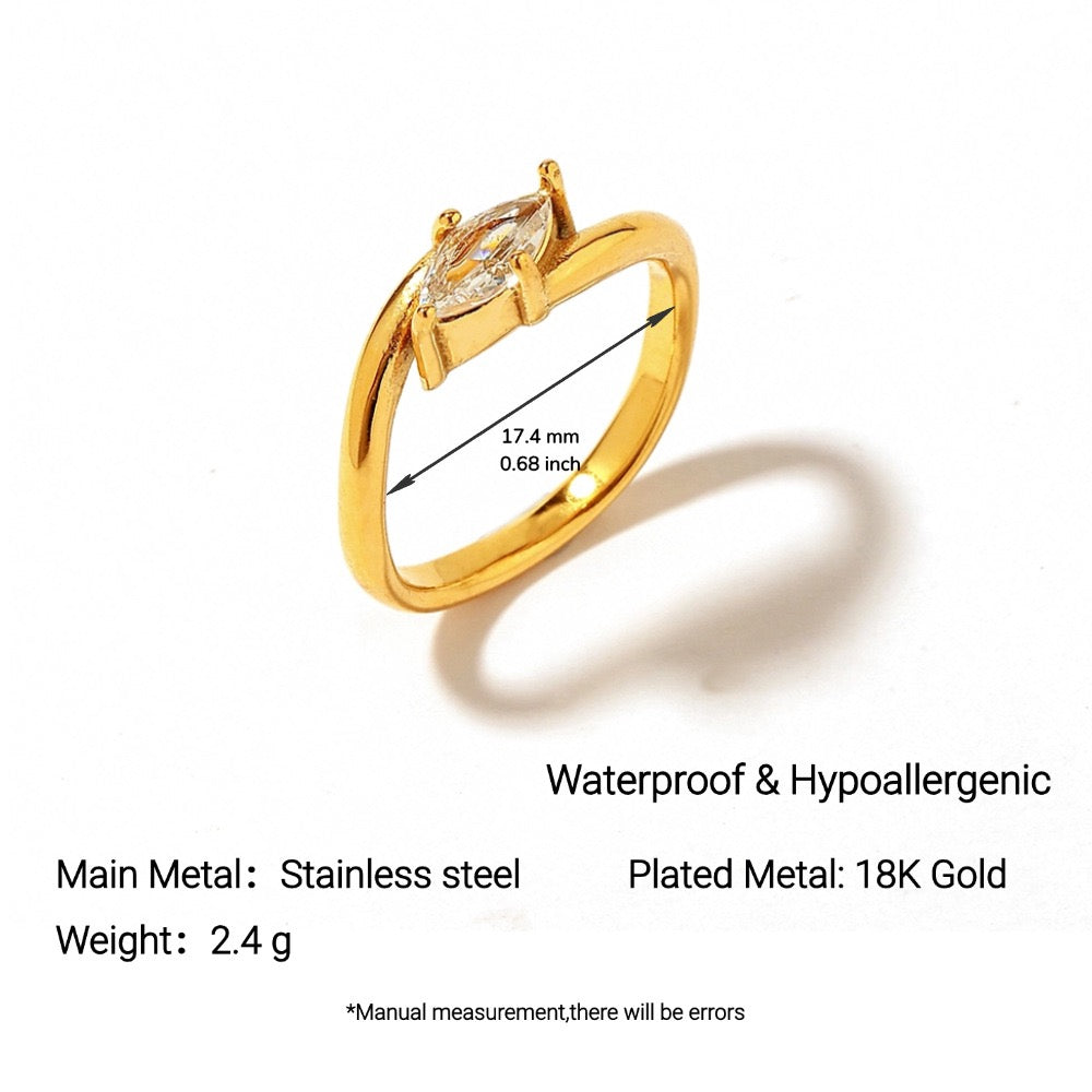 Valencia Zirconia Statement Ring