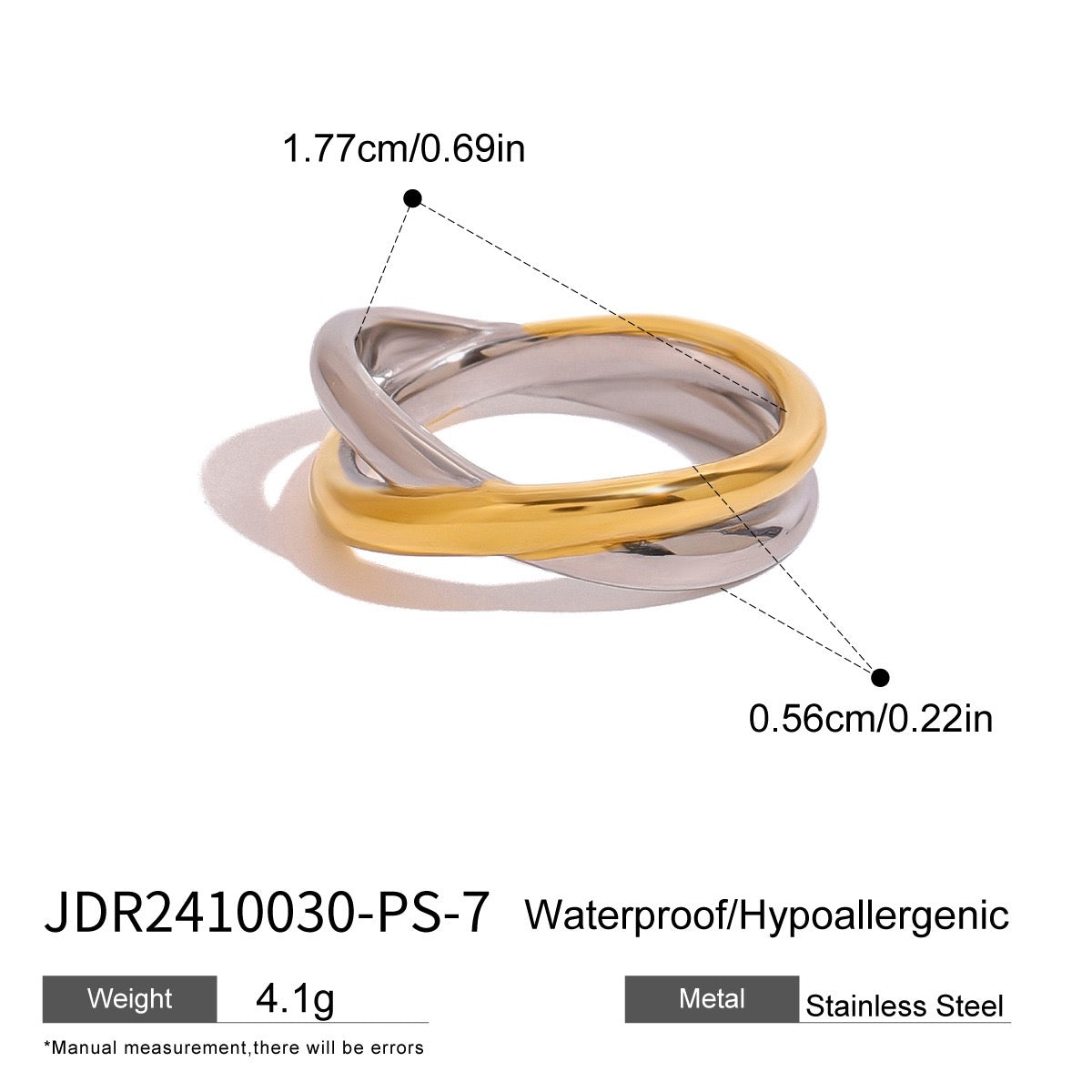 Two tones mix rings