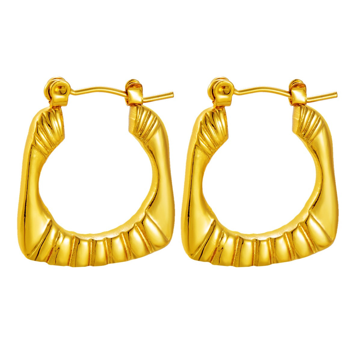 Lava oval hoops