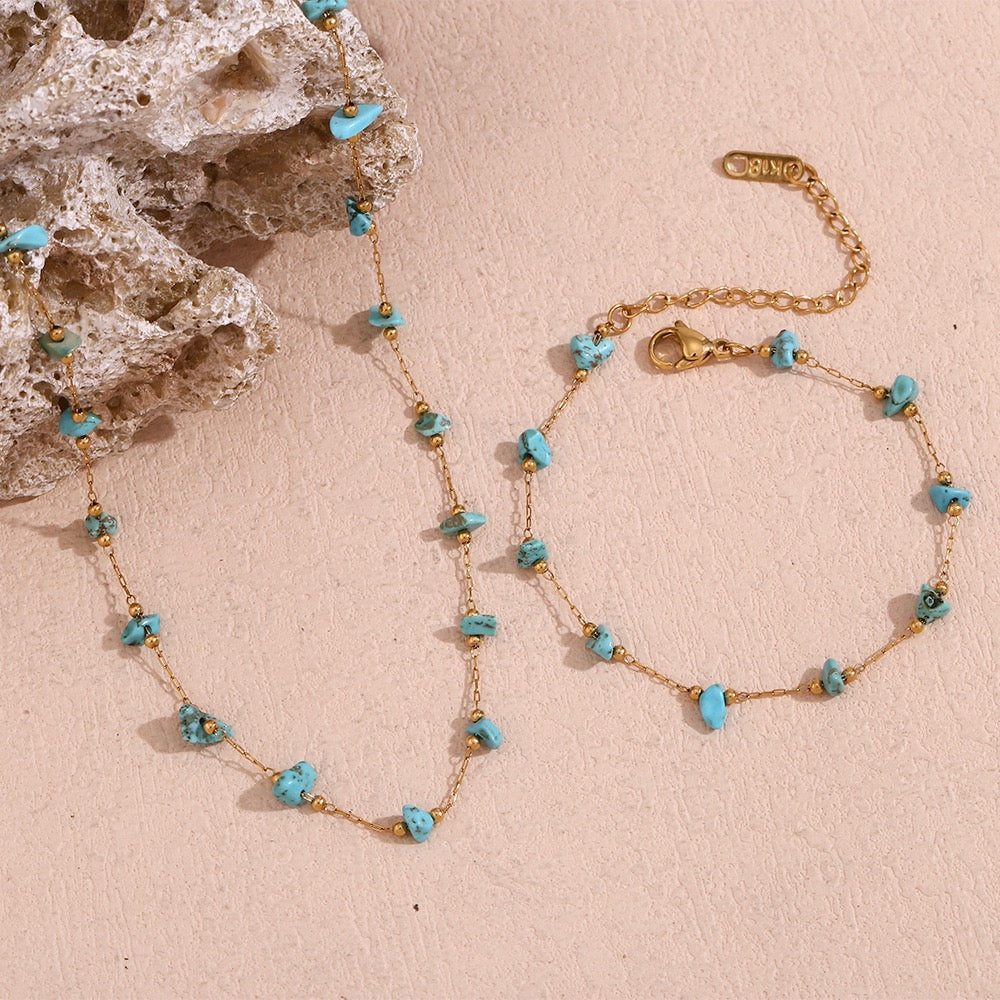 Pitt Blue turquoise set