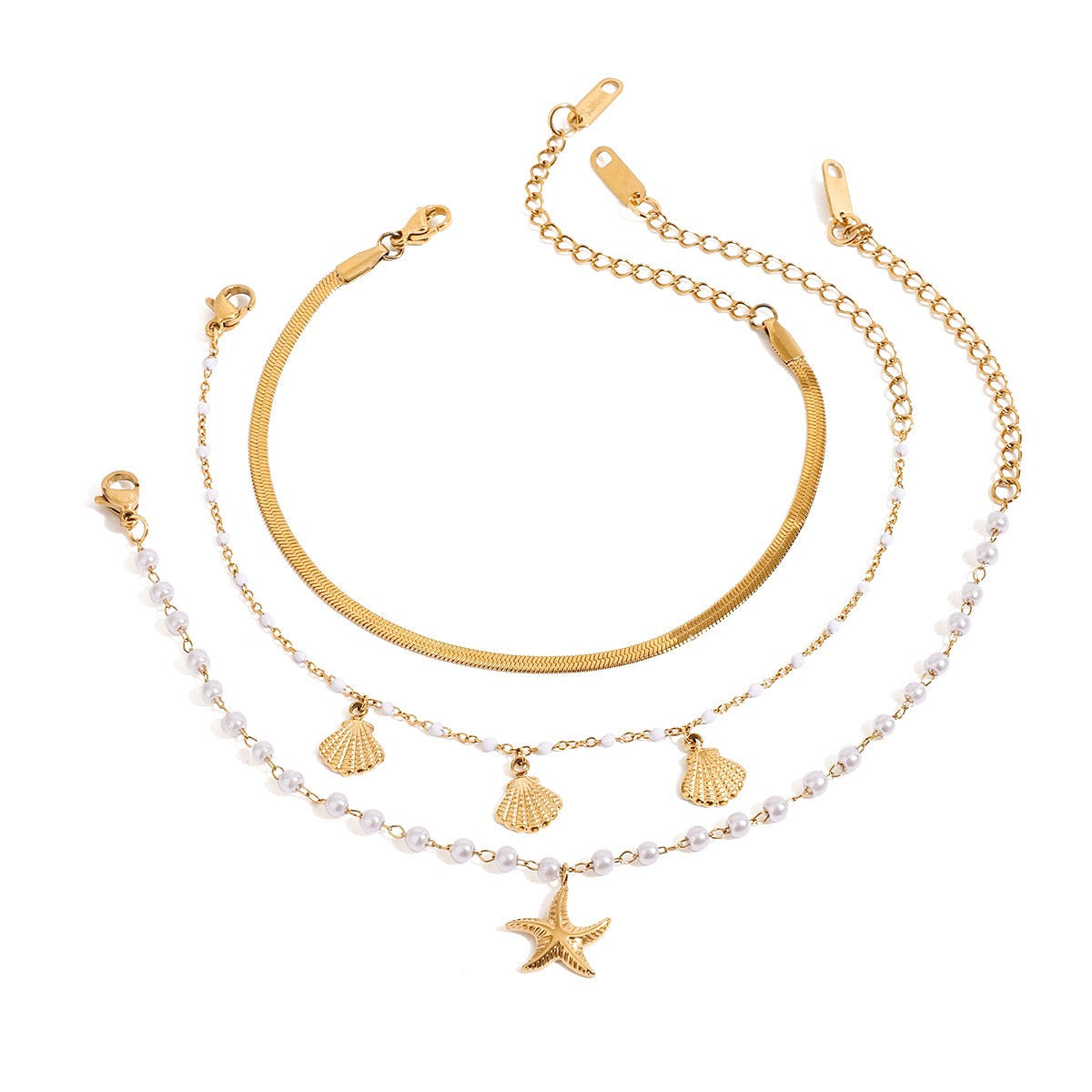 Anny Bondi rainbow charm bracelets collections