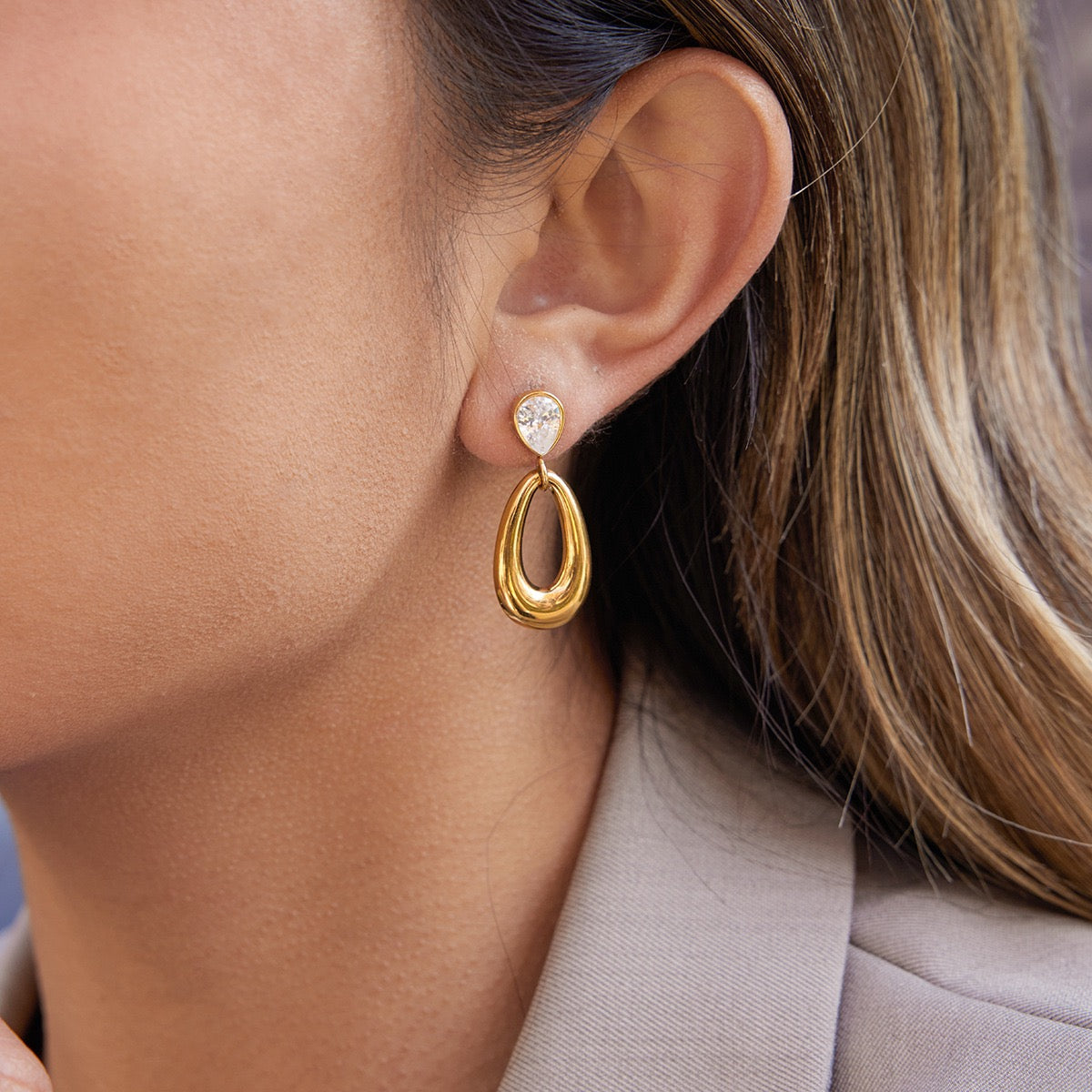 Waterdrop earrings