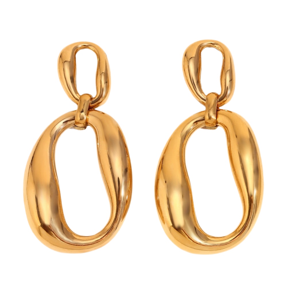 Double hoops earrings