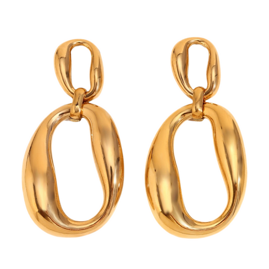 Double hoops earrings