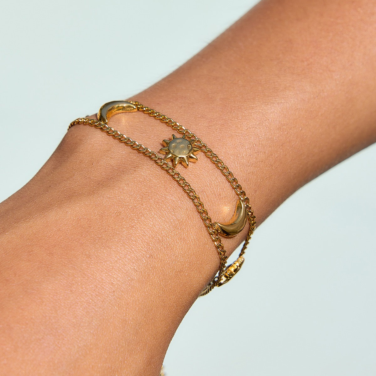 Golden sun bracelets