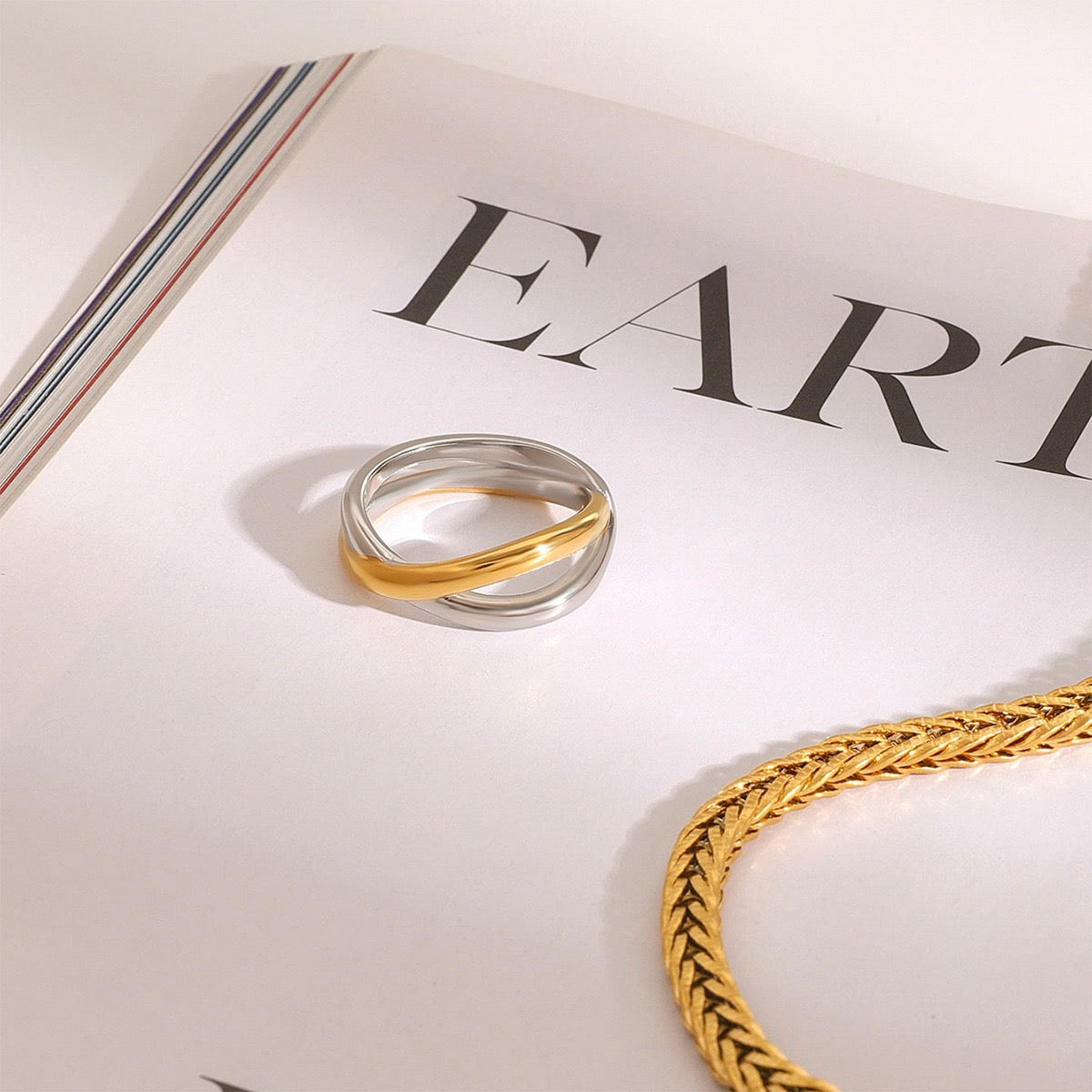 Two tones mix rings