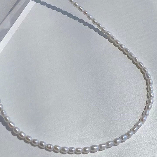 Shelton mini Freshwater pearls necklace 3mm
