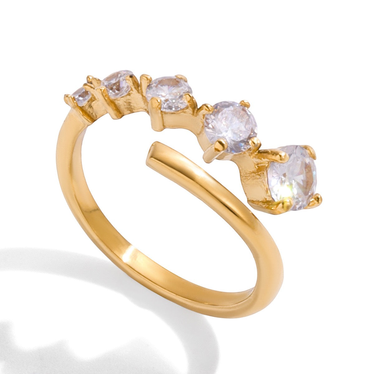 Dorren Double star rings