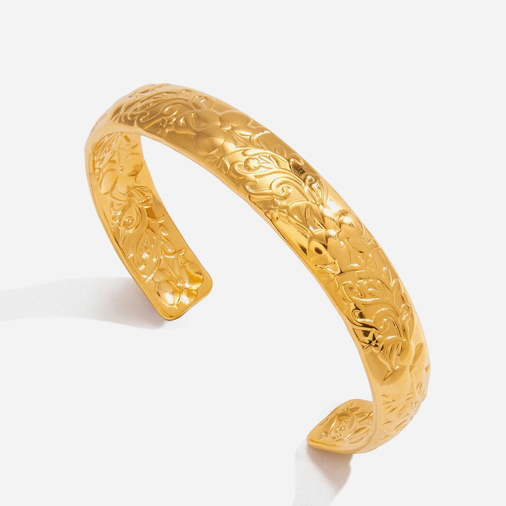 Big classic round bangle