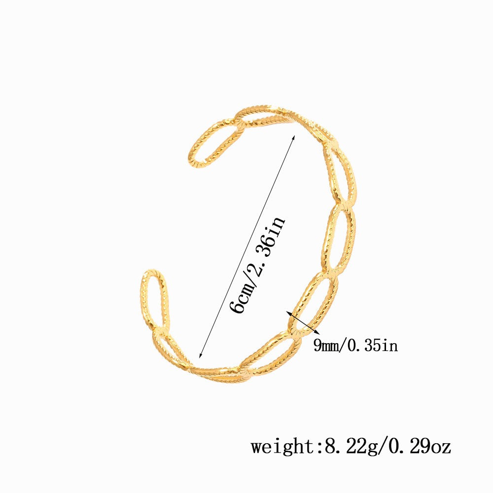 Square Hoop bangle