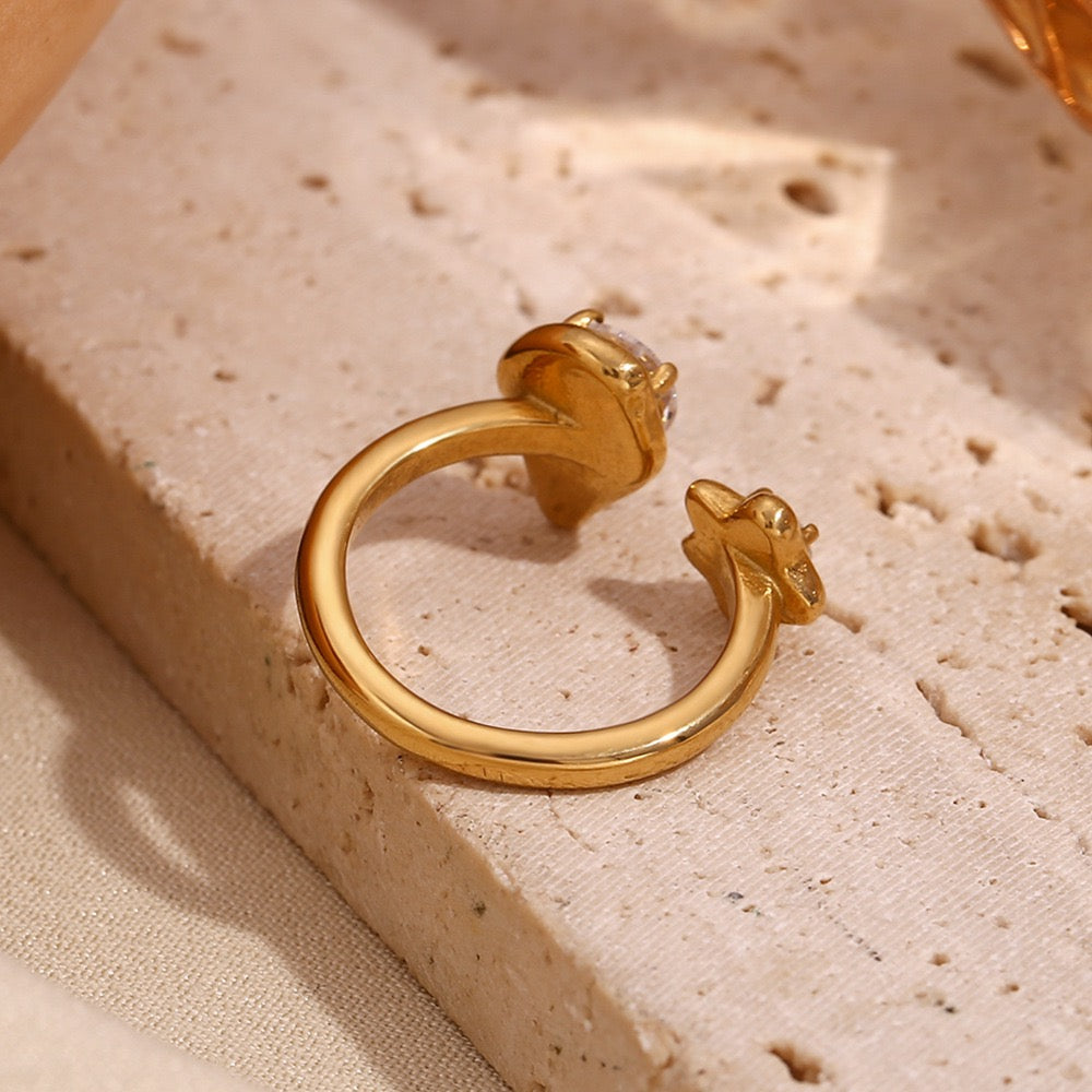 Dorren Double star rings