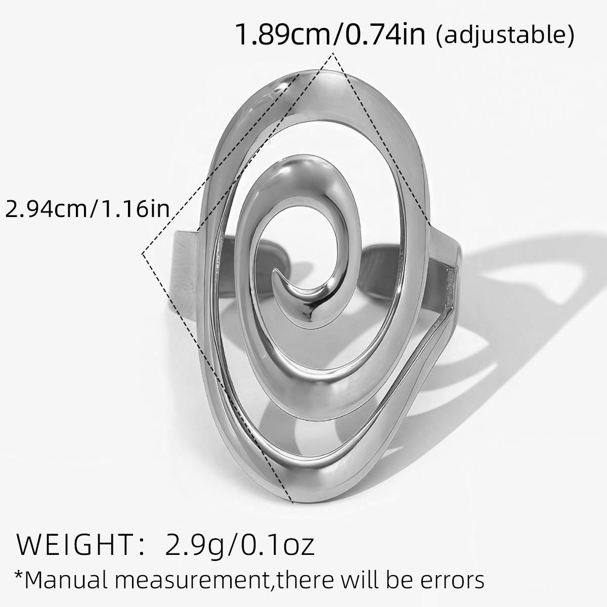 Silver paradise rings