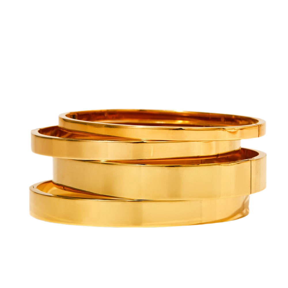 Classic hoop bangles