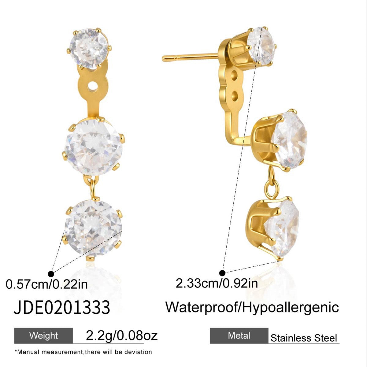 Little stars earrings collections