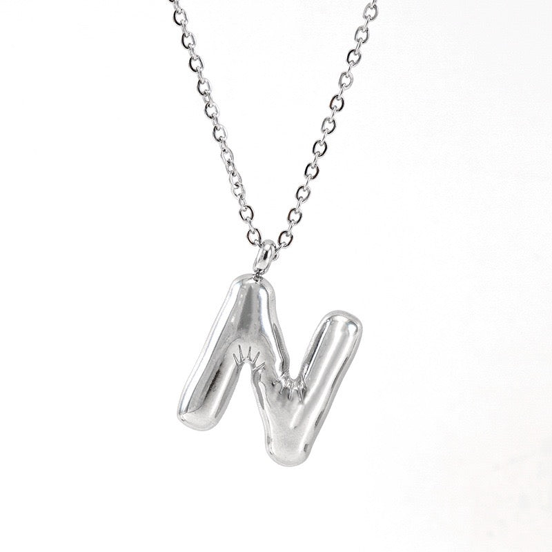 Alphabet name necklaces