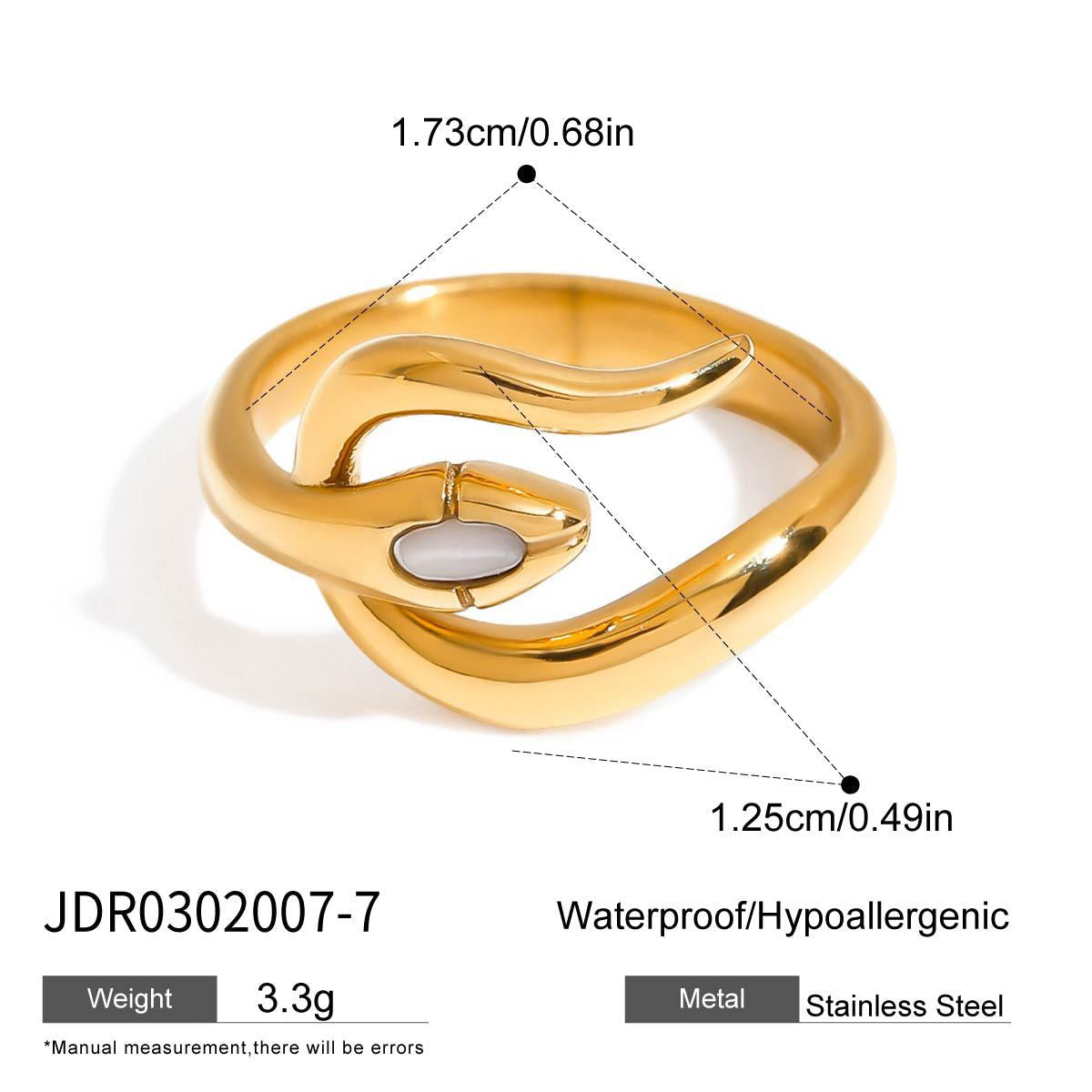 Serpentine Snake Ring