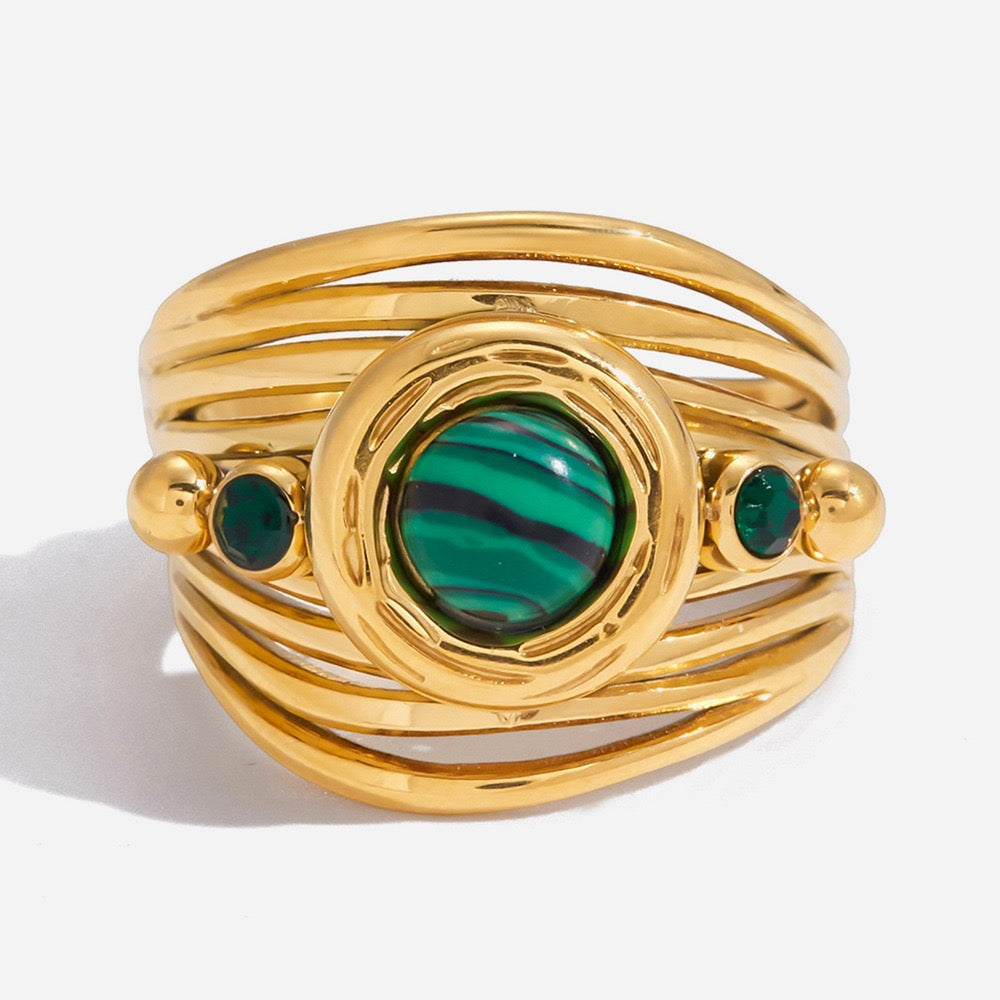 Valentina Emerald Rings
