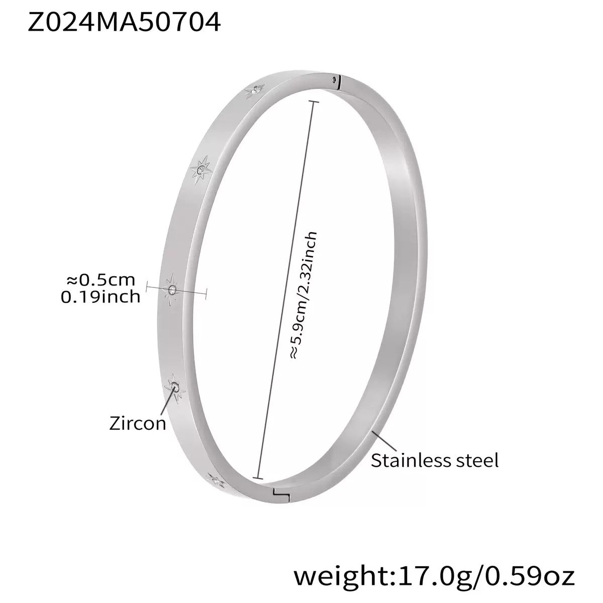 Heidi star bangle collections