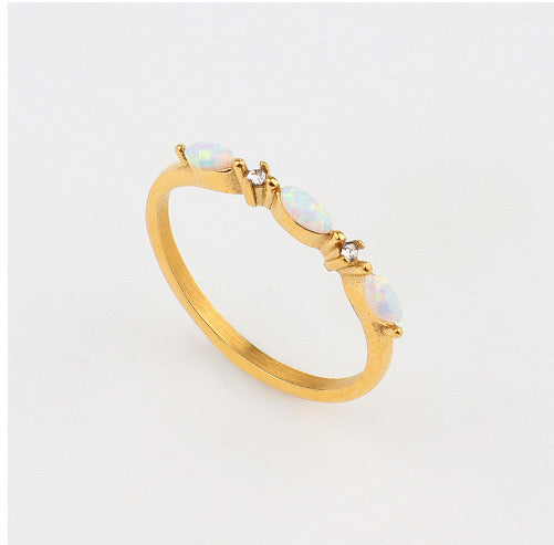 Lauren Precious opal rings