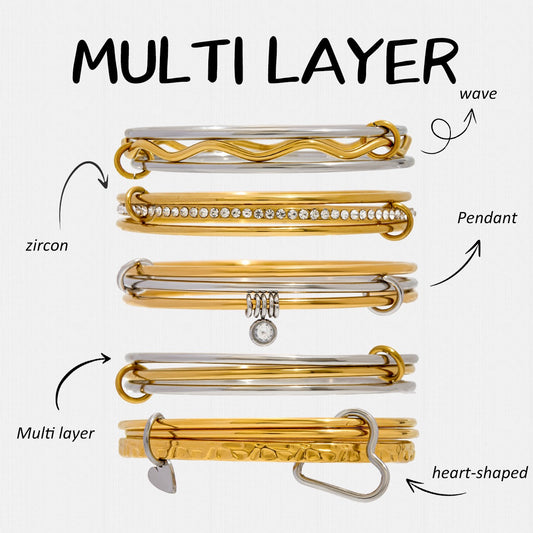 Layer bangles