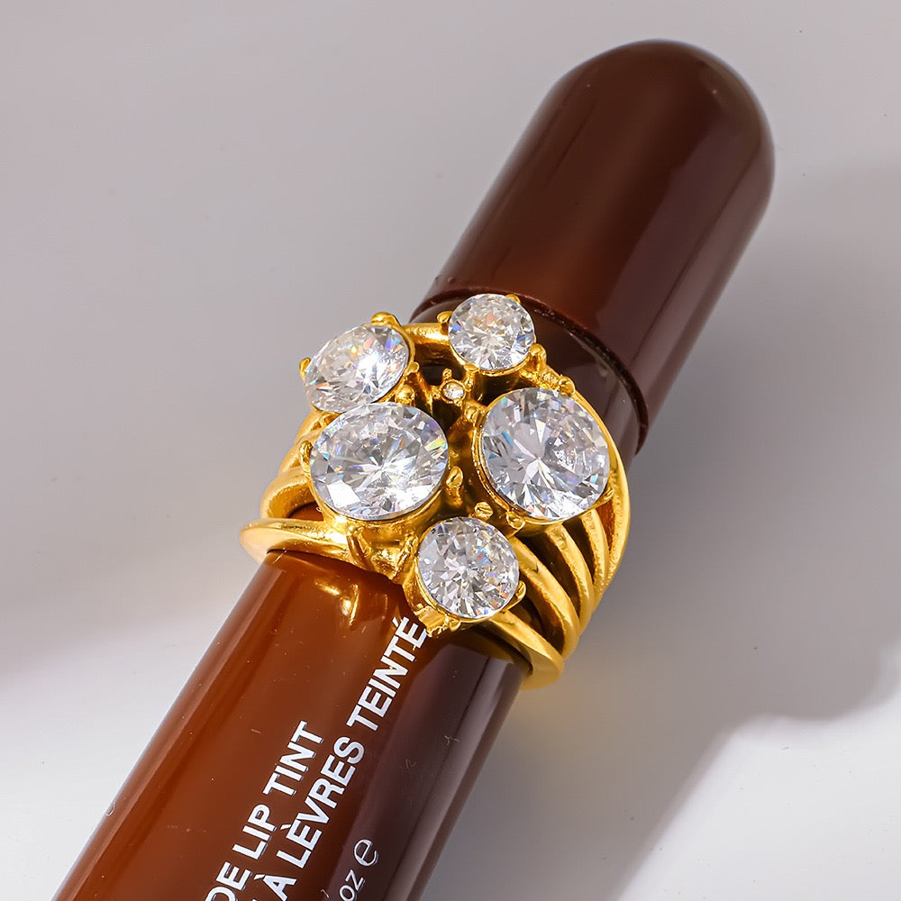 Valencia Zirconia Statement Ring