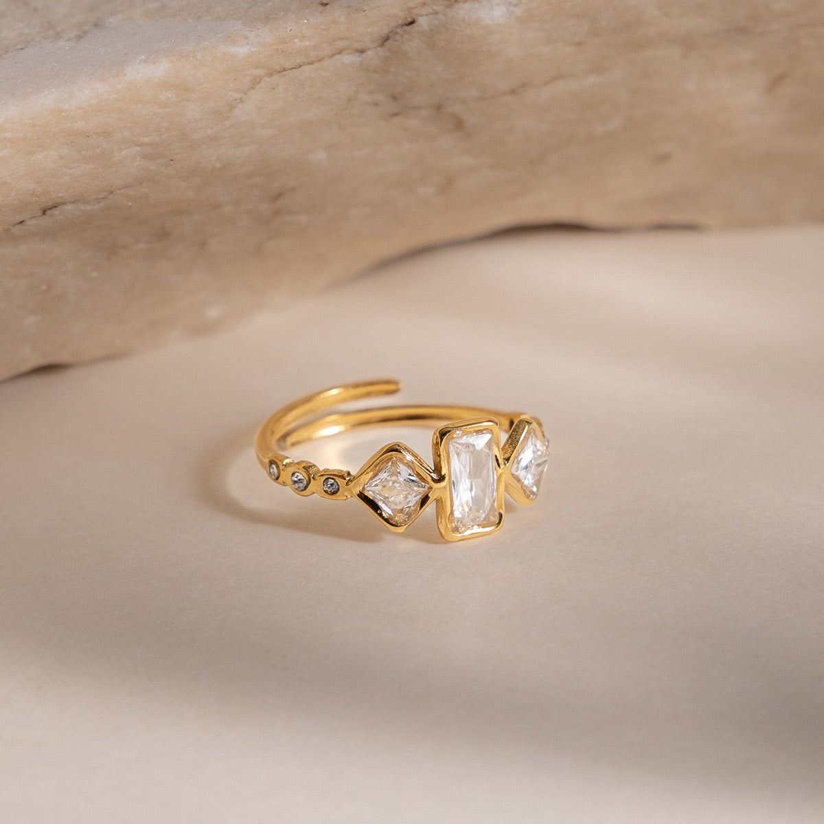 Valencia Zirconia Statement Ring