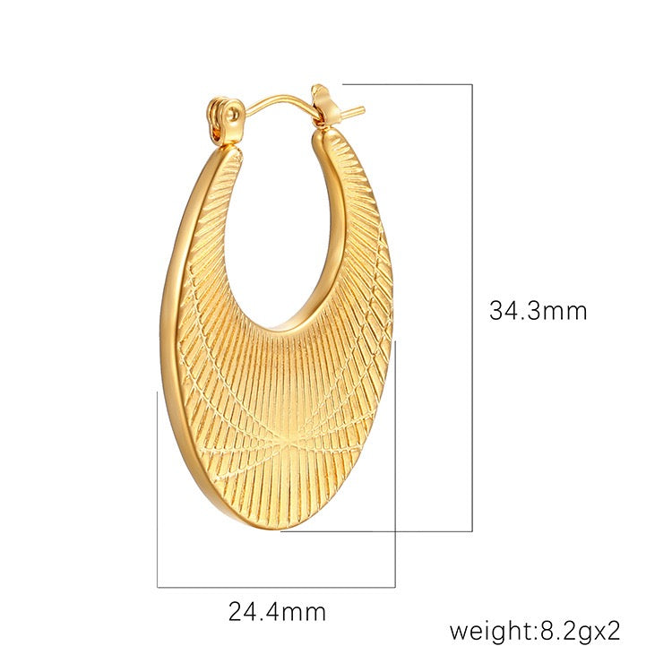 Solkatt sunny hoops earrings