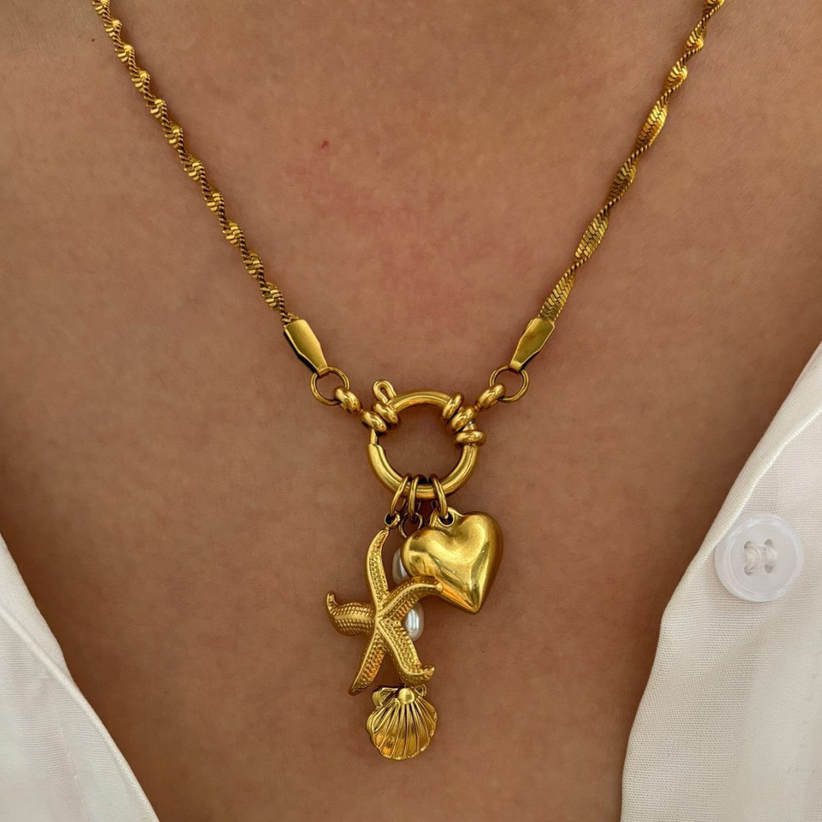 Summer Bondi charm necklaces