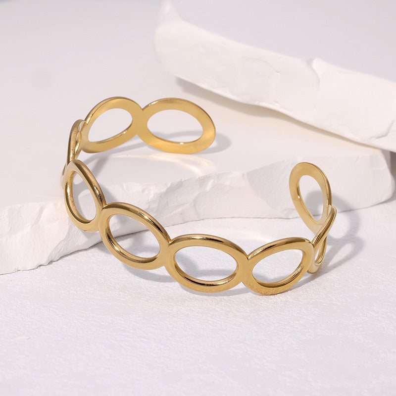 Hoop rings and bangles