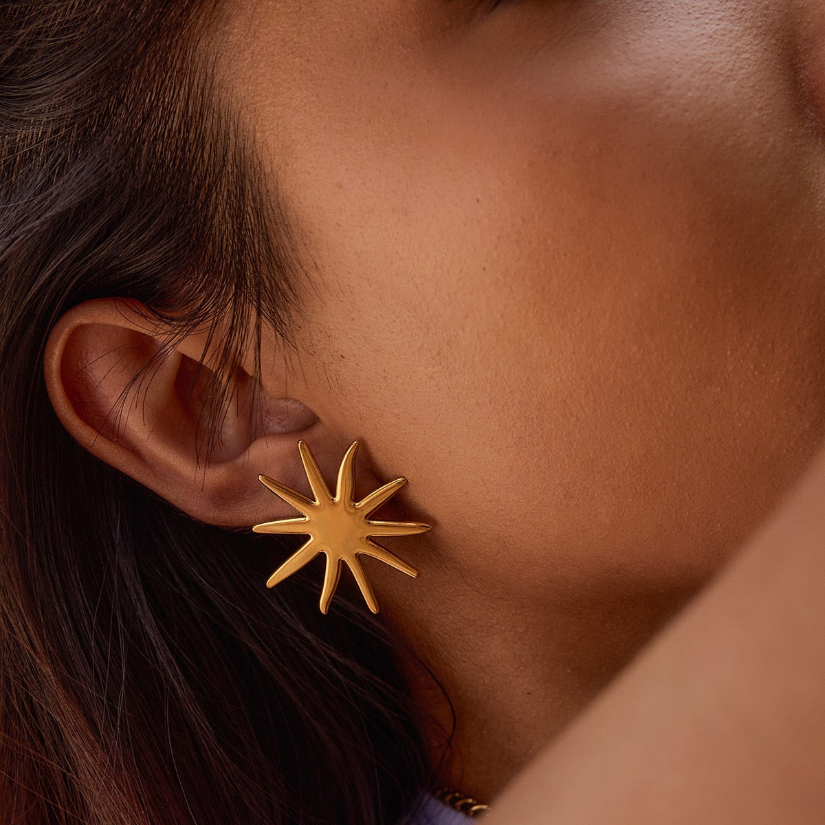 Sun earrings collection