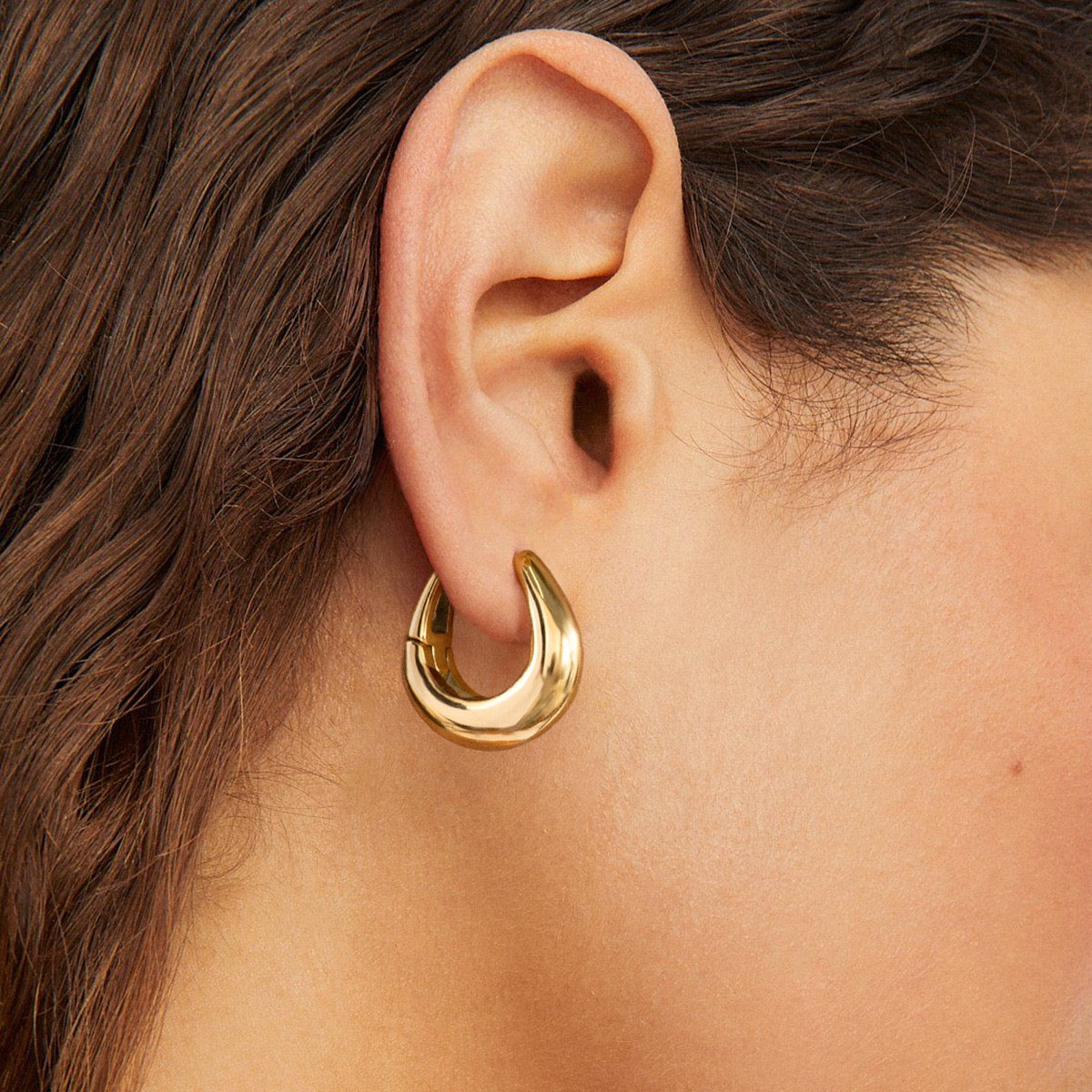 Mexico classic hoops earrings
