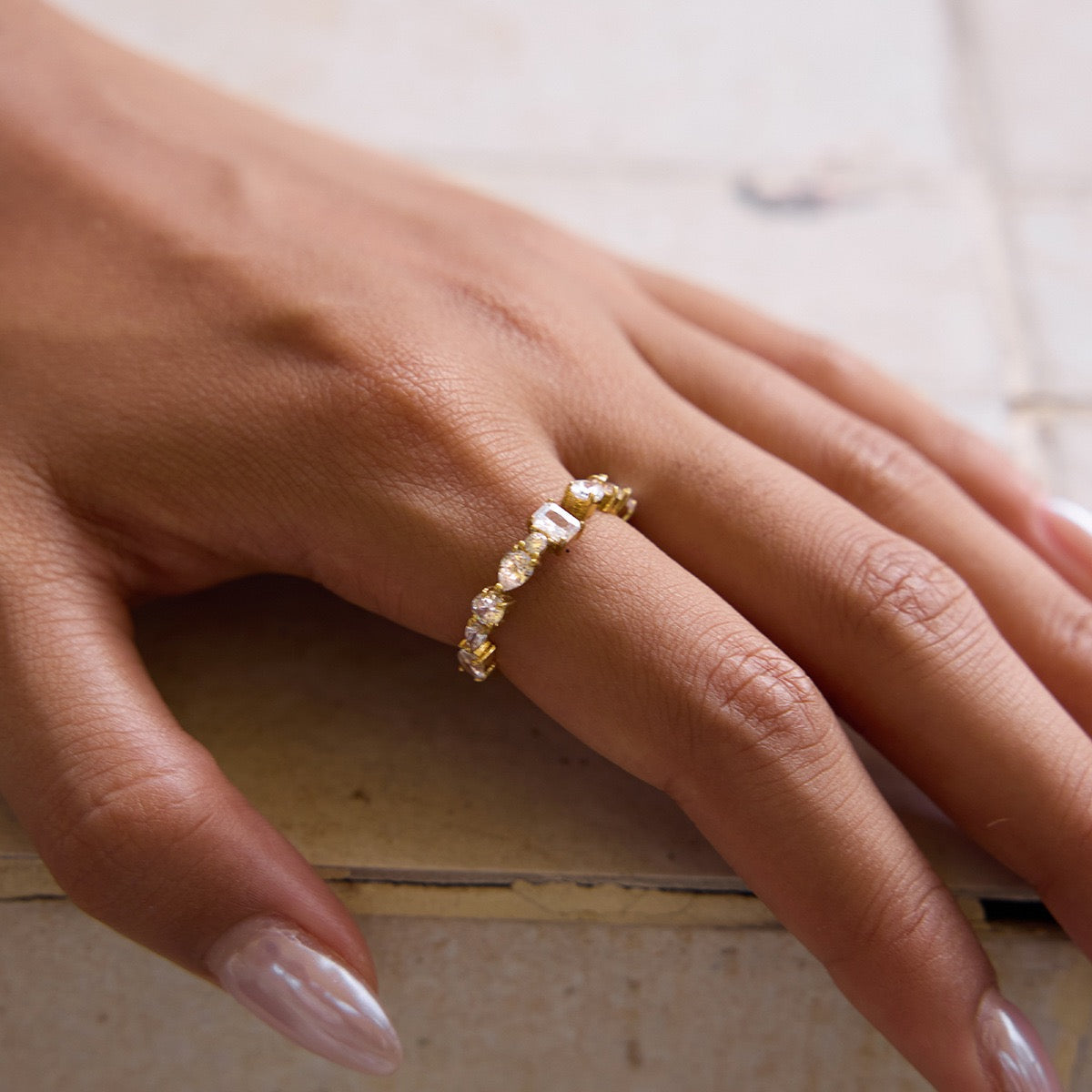 Dorren Double star rings