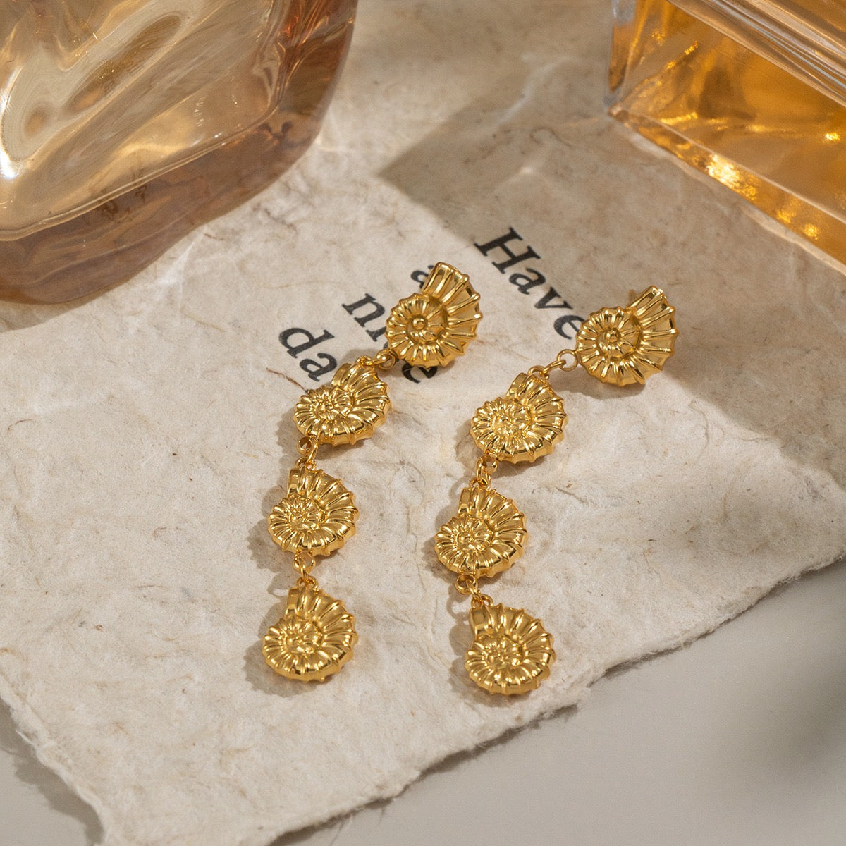 Rita Swirls earrings