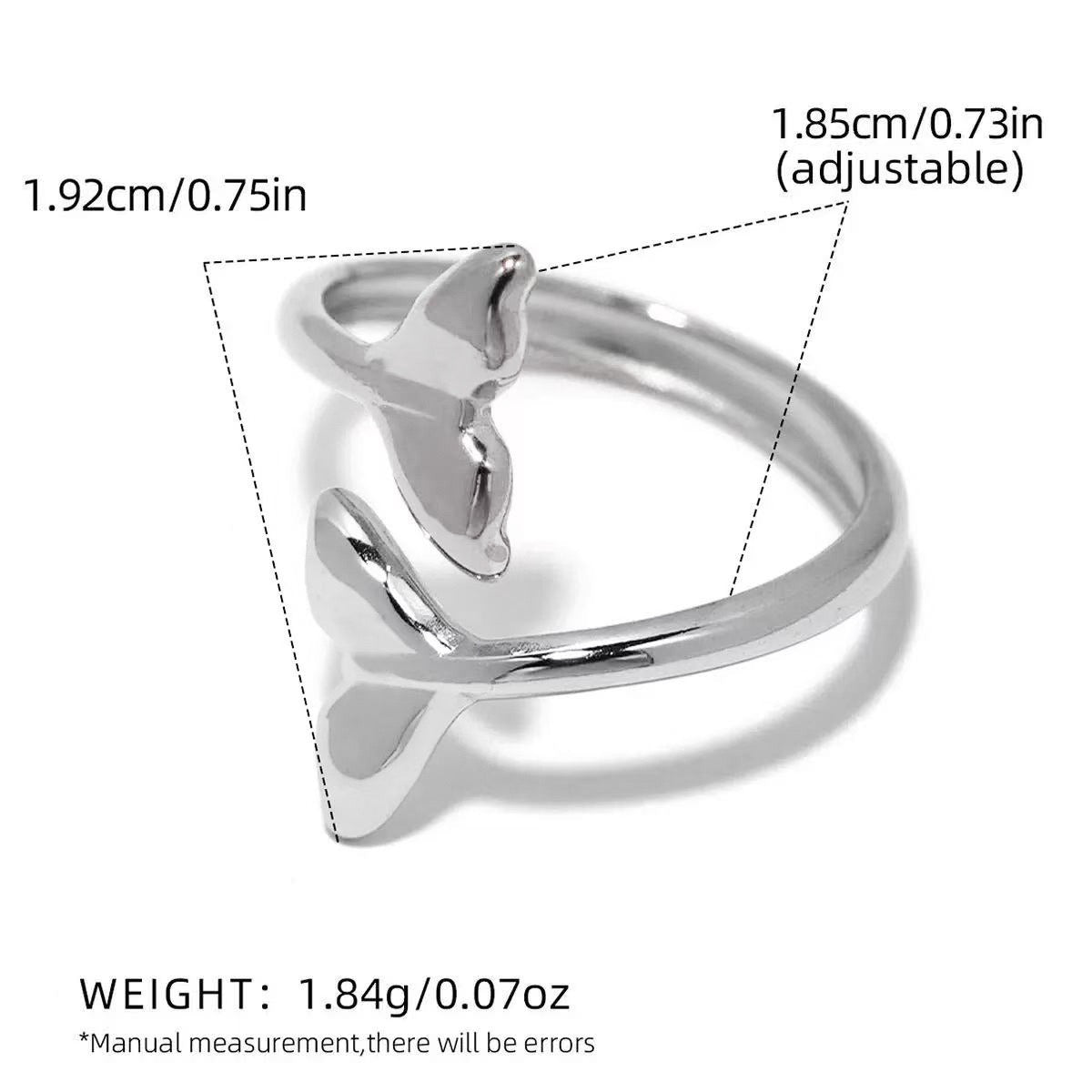 Silver Water rings