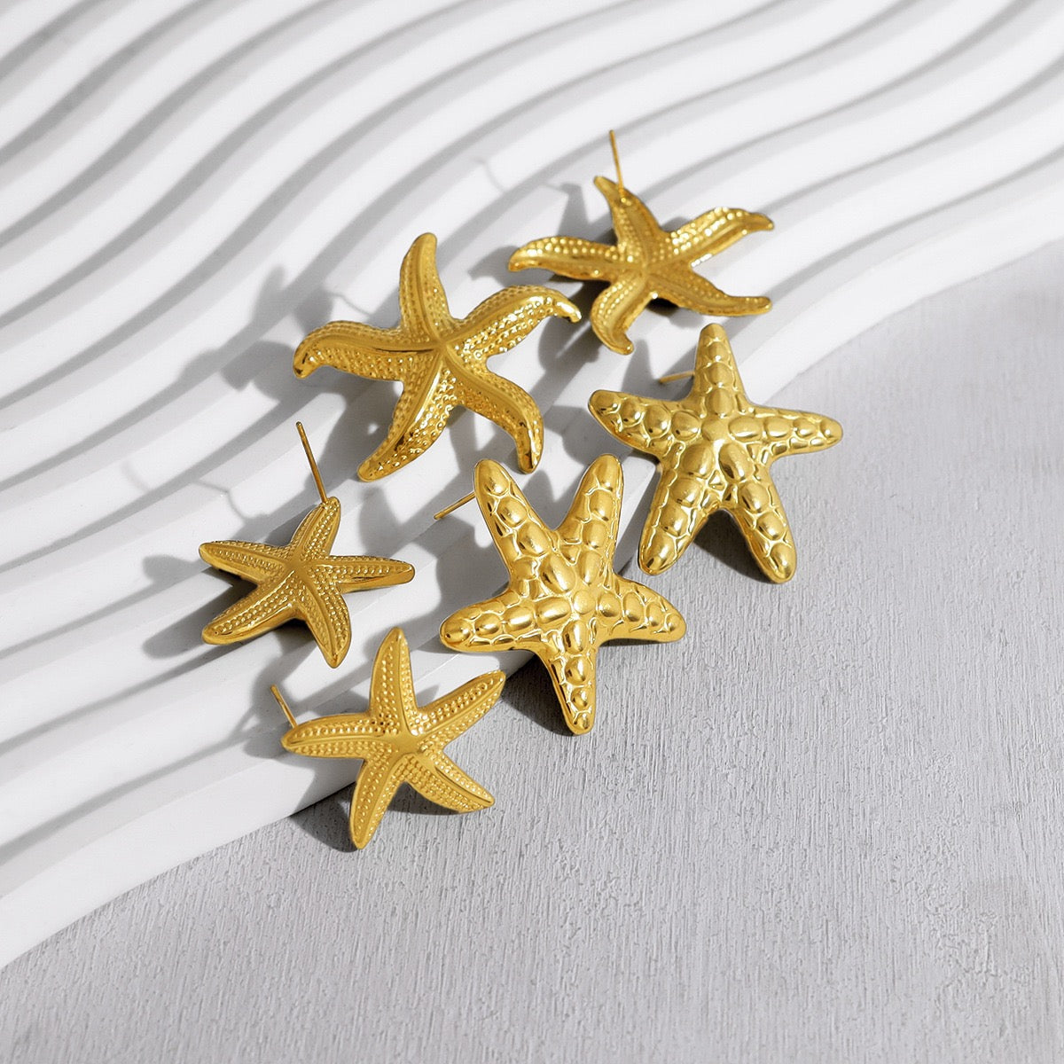 Glen classic dainty starfish earrings