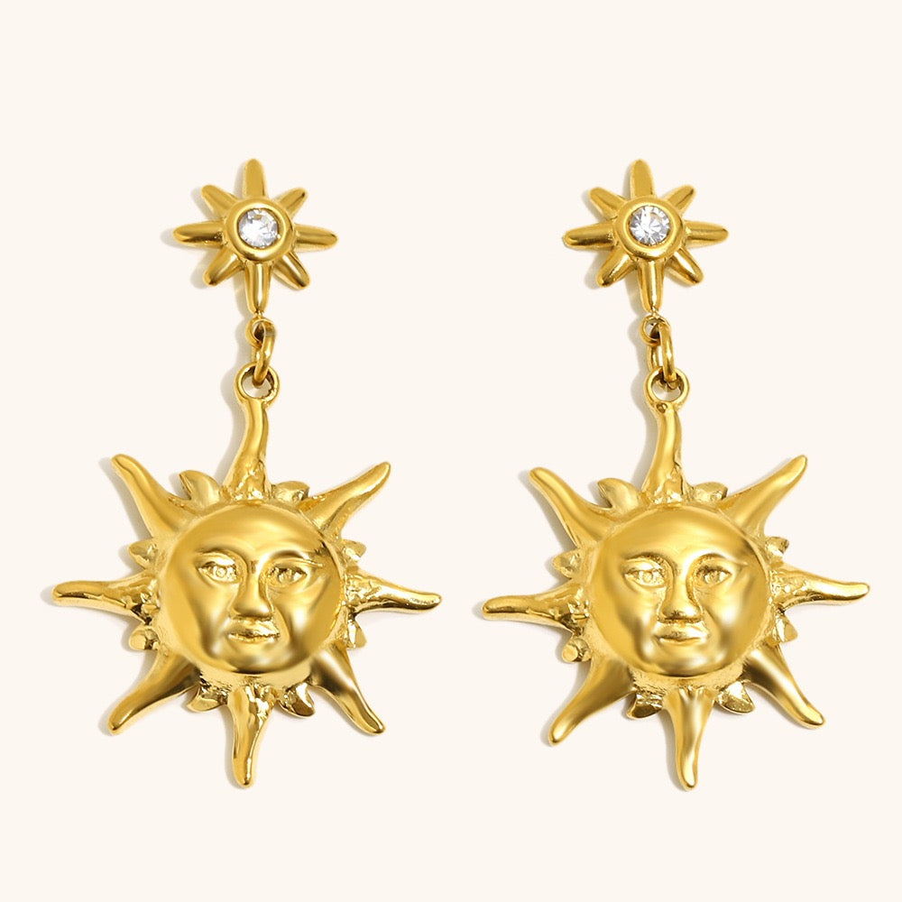 Sun earrings collection