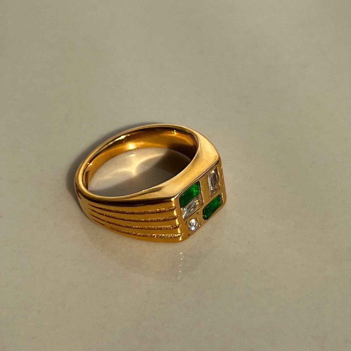 Valentina Emerald Rings