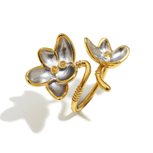 Lotus flower ring
