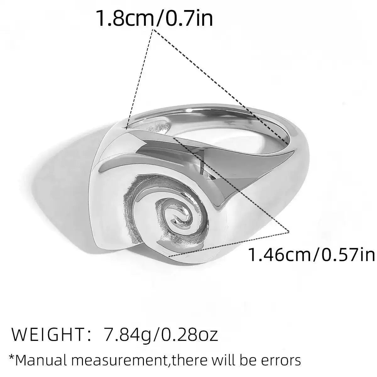 Silver paradise rings