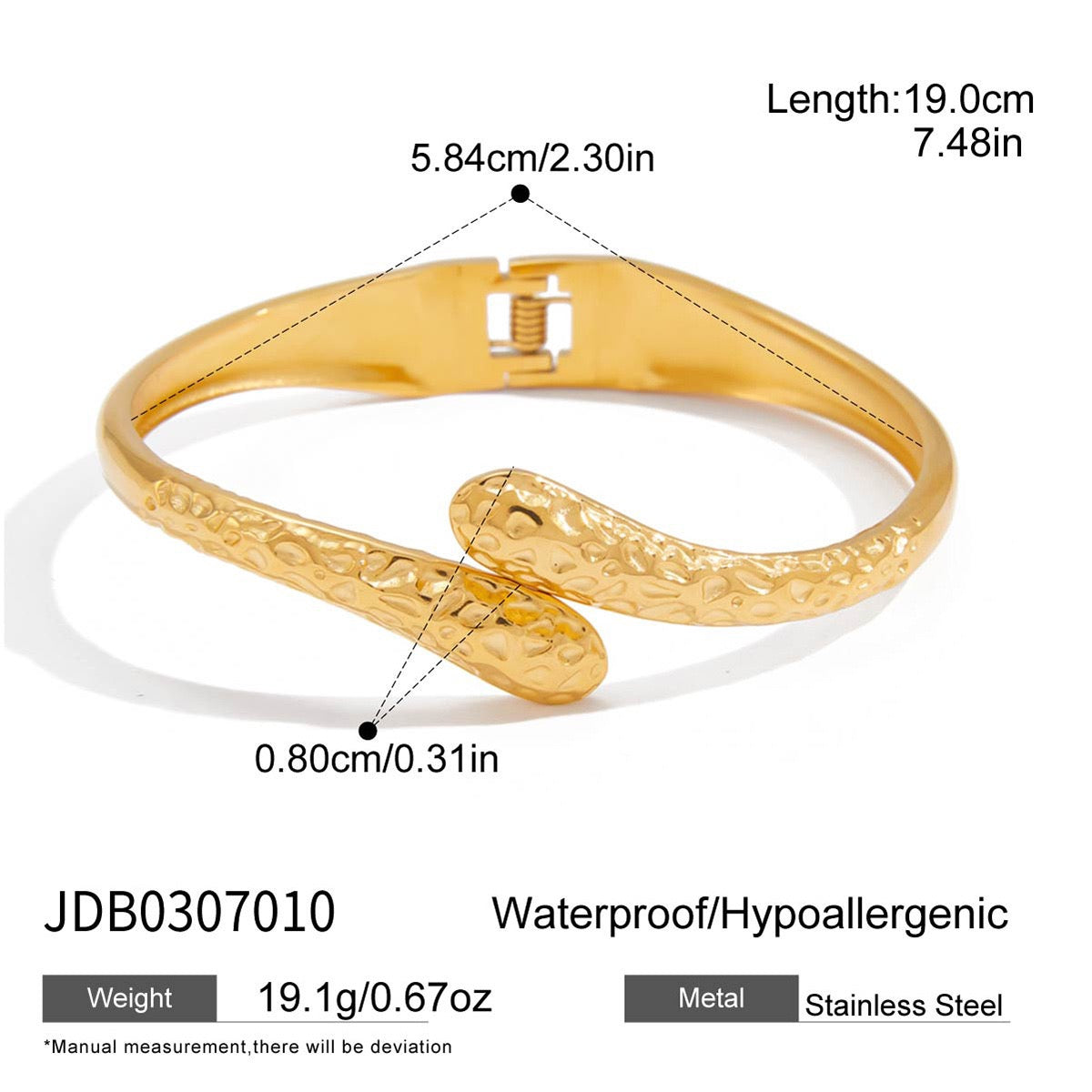 Cuddle cuffs bangle