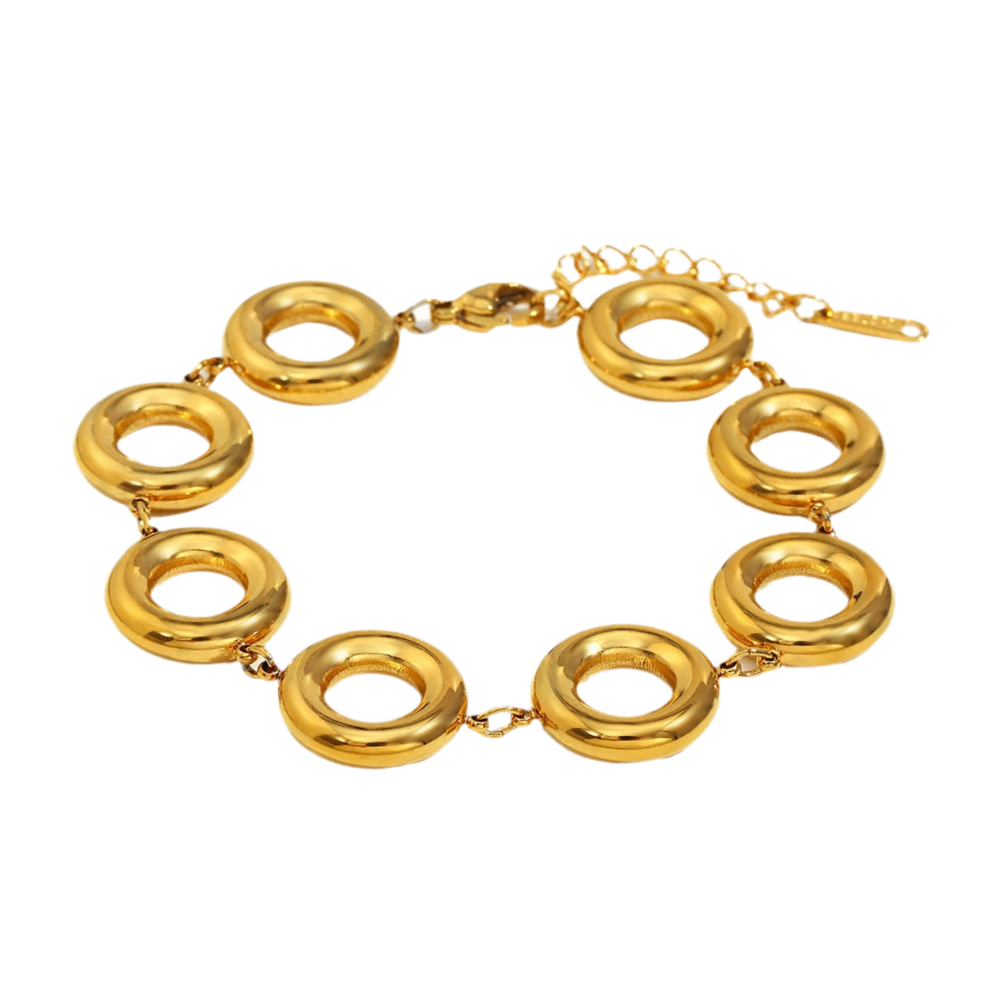 Round hoops bracelet