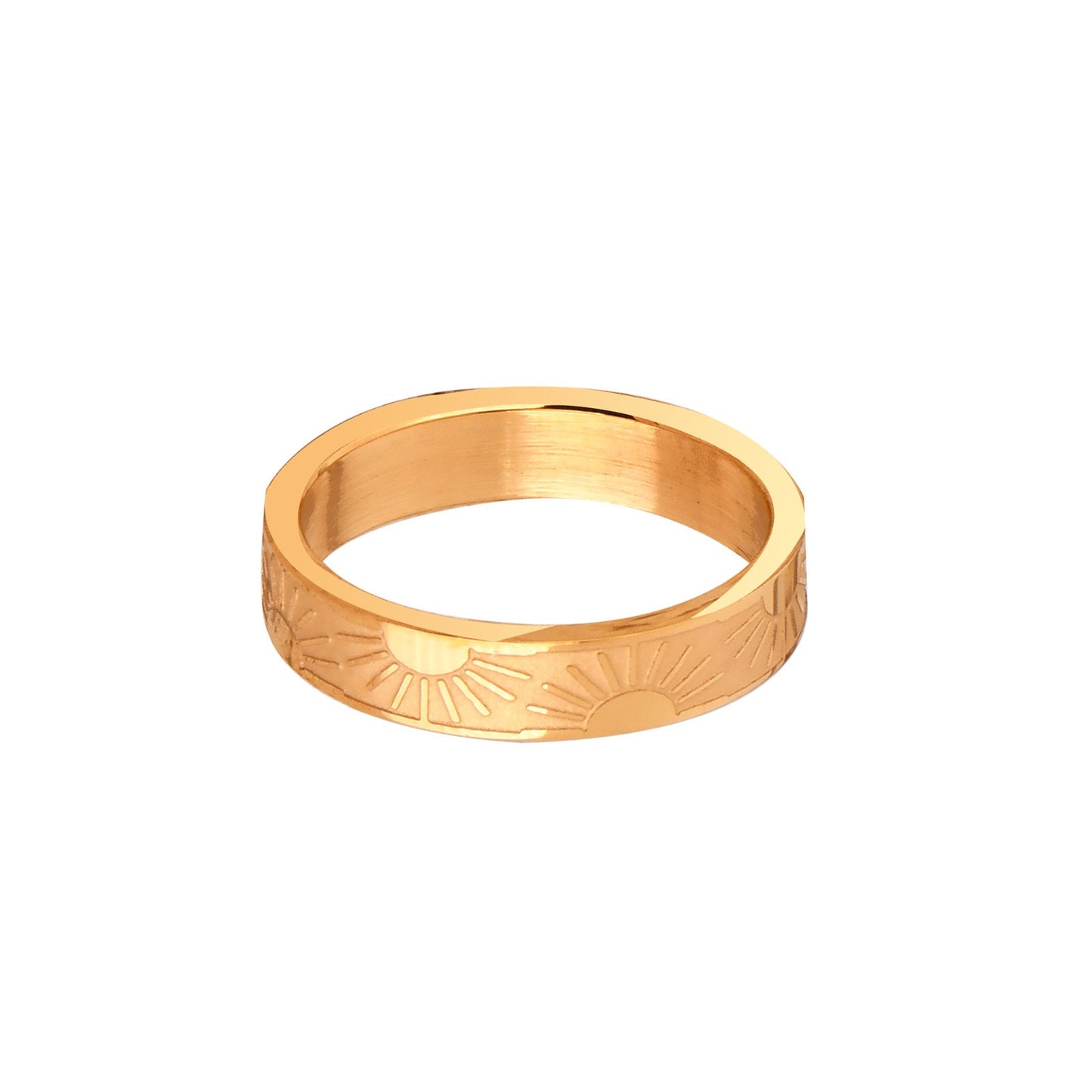 The sun band ring