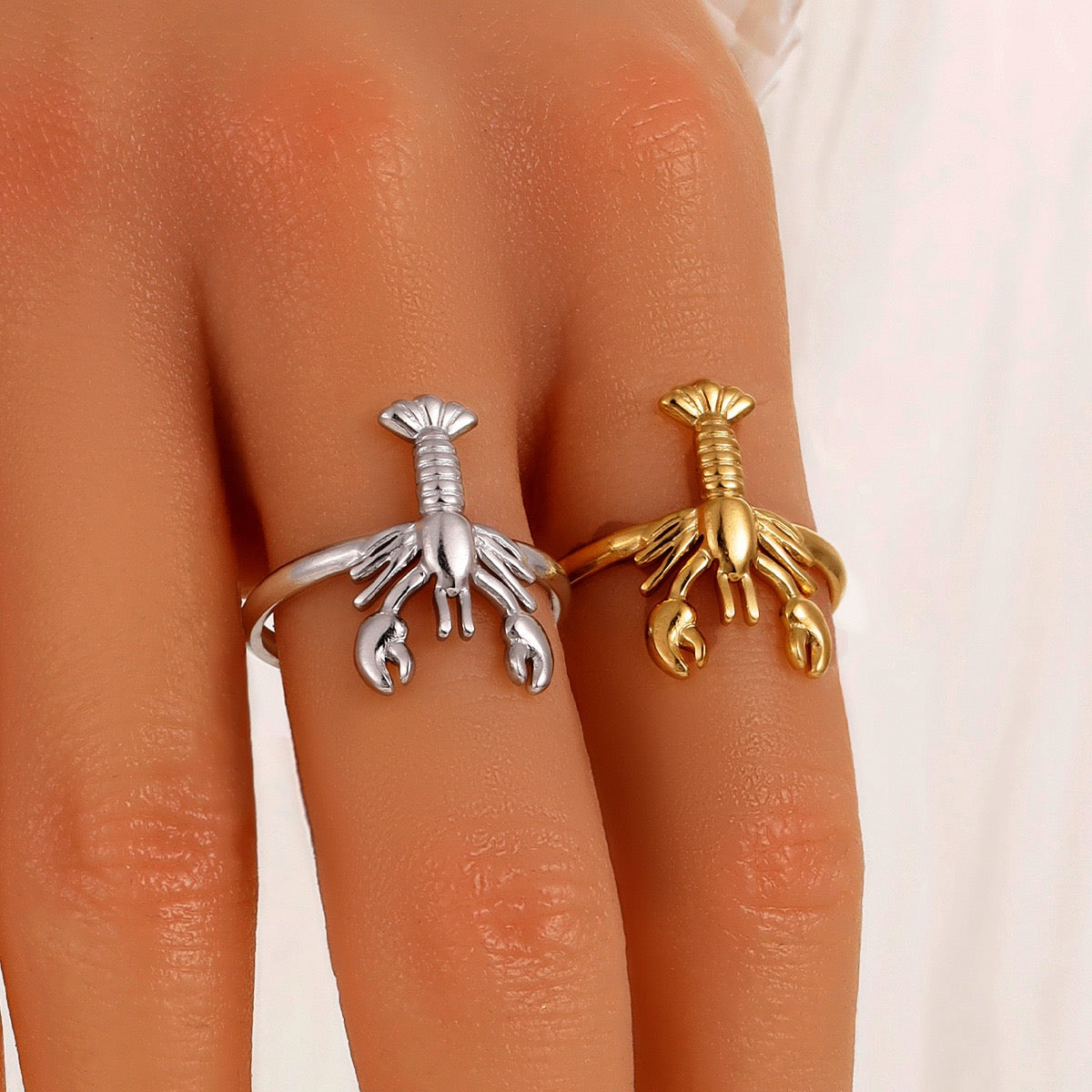 Lobster and starfish rings