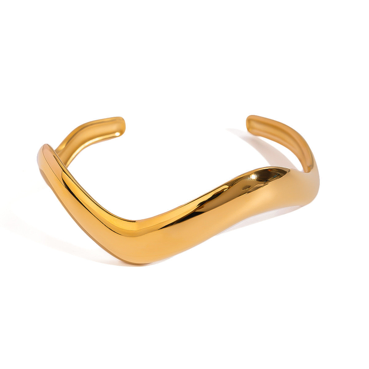 Wave bangle