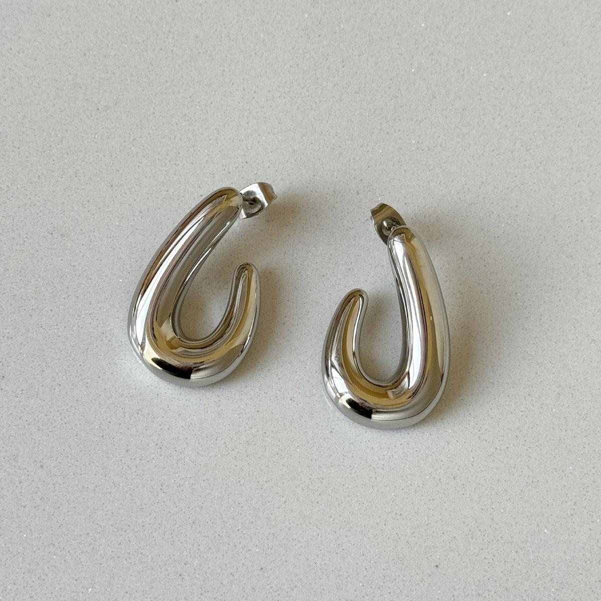 Texas square gate earrings