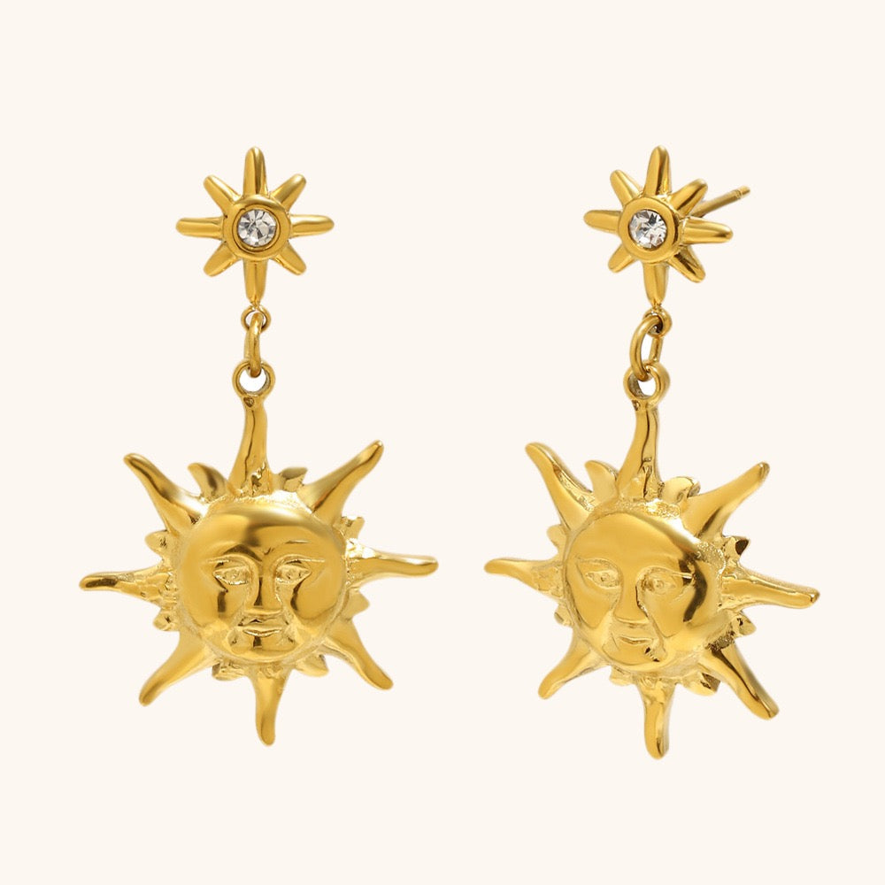 Sun earrings collection