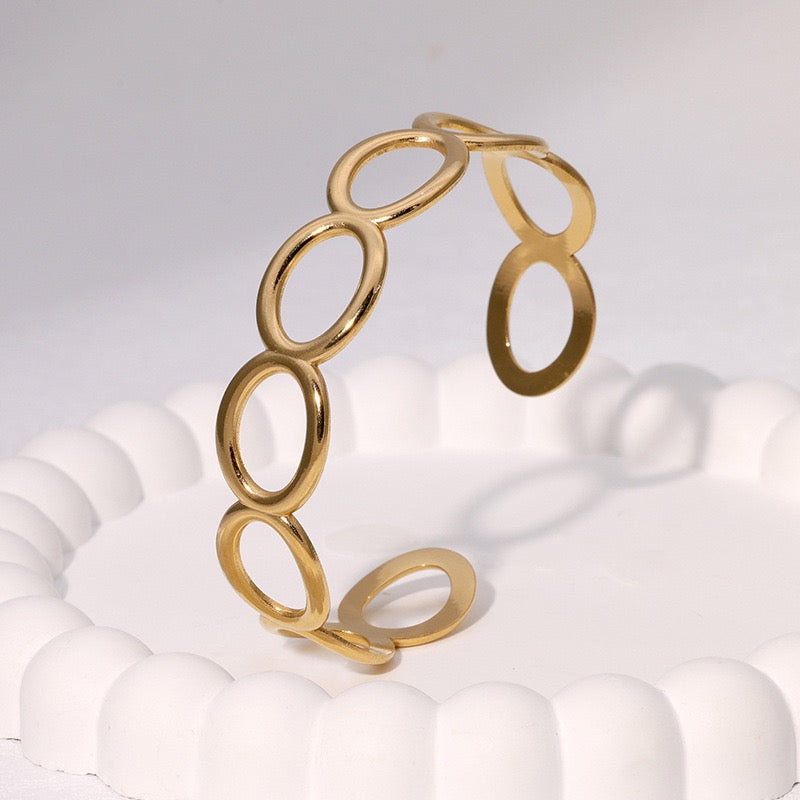 Hoop rings and bangles