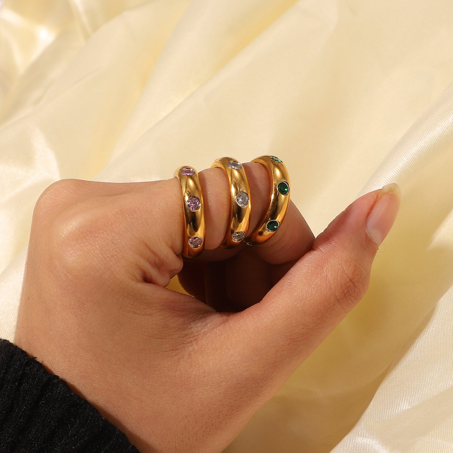 Selah Rock band stone rings